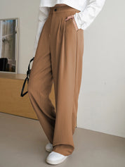 KOTTY Womens Solid Attractive High Rise Pant