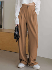 KOTTY Womens Solid Attractive High Rise Pant