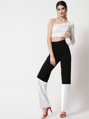 KOTTY Straight Fit Women Multicolor Trousers 