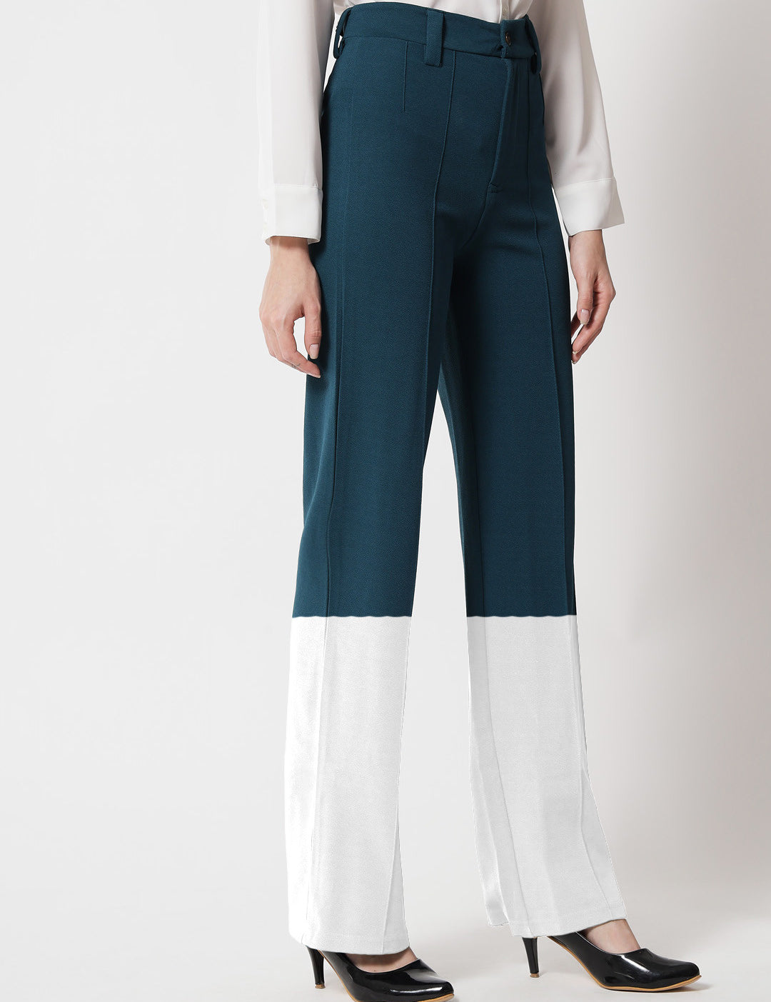KOTTY Straight Fit Women Multicolor Trousers 