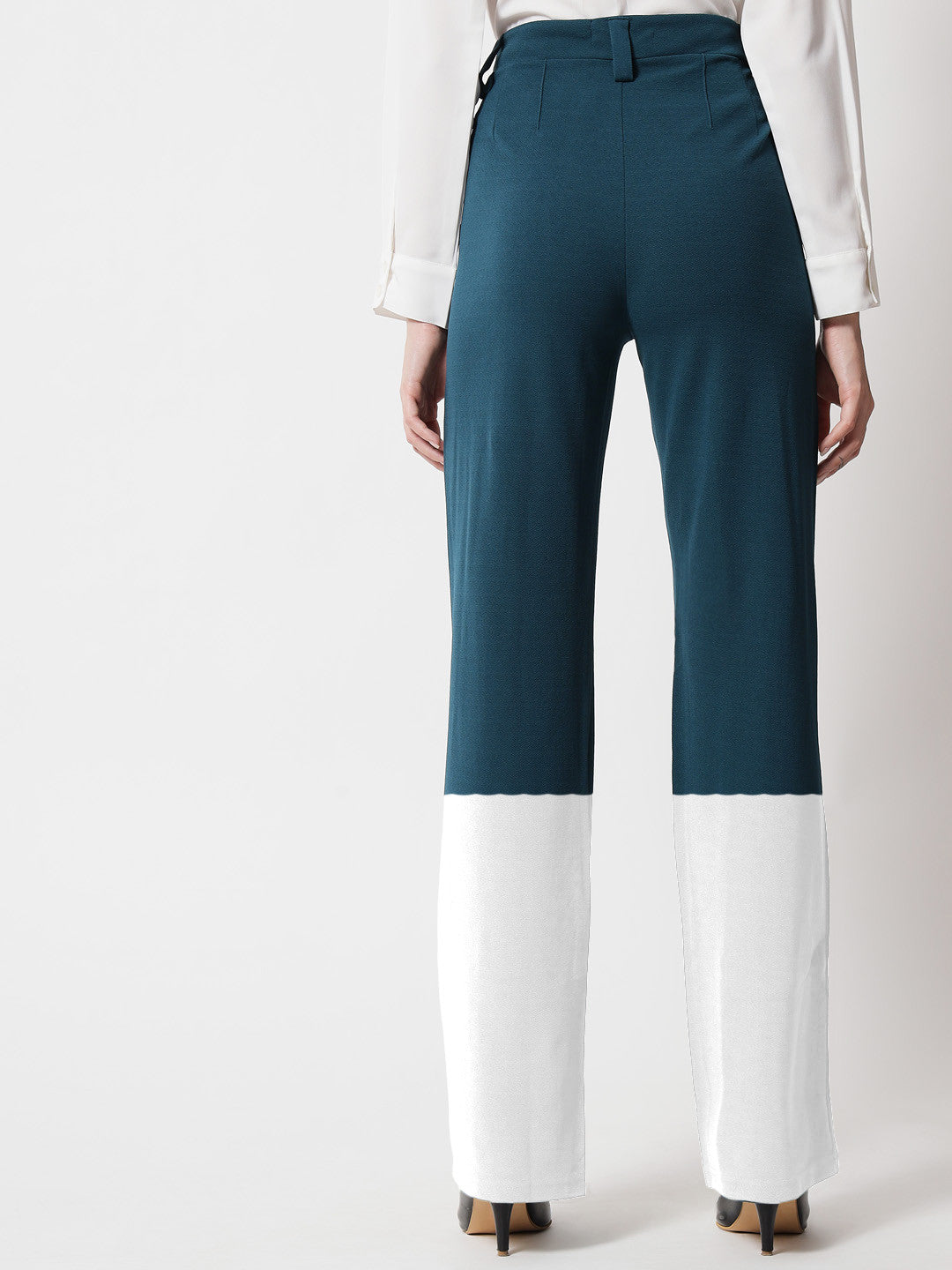 KOTTY Straight Fit Women Multicolor Trousers 