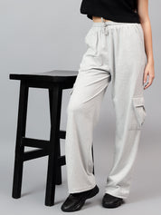 KOTTY Regular Fit Women Grey Trousers 