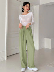KOTTY Straight Fit Women Green Trousers 