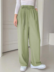 KOTTY Straight Fit Women Green Trousers 