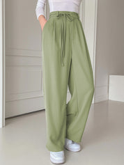 KOTTY Straight Fit Women Green Trousers 