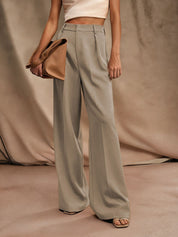 KOTTY Straight Fit Women Beige Trousers 