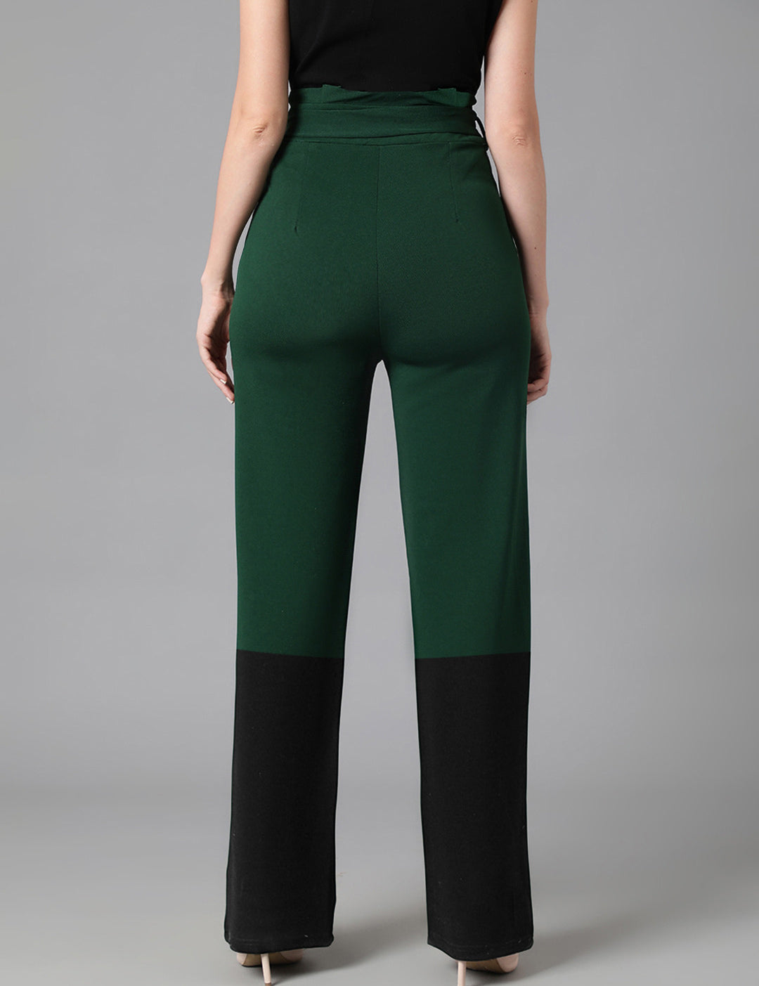 KOTTY Straight Fit Women Multicolor Trousers 