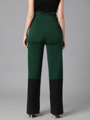 KOTTY Straight Fit Women Multicolor Trousers 