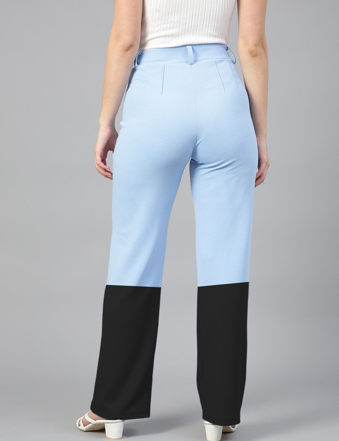 KOTTY Straight Fit Women Multicolor Trousers 