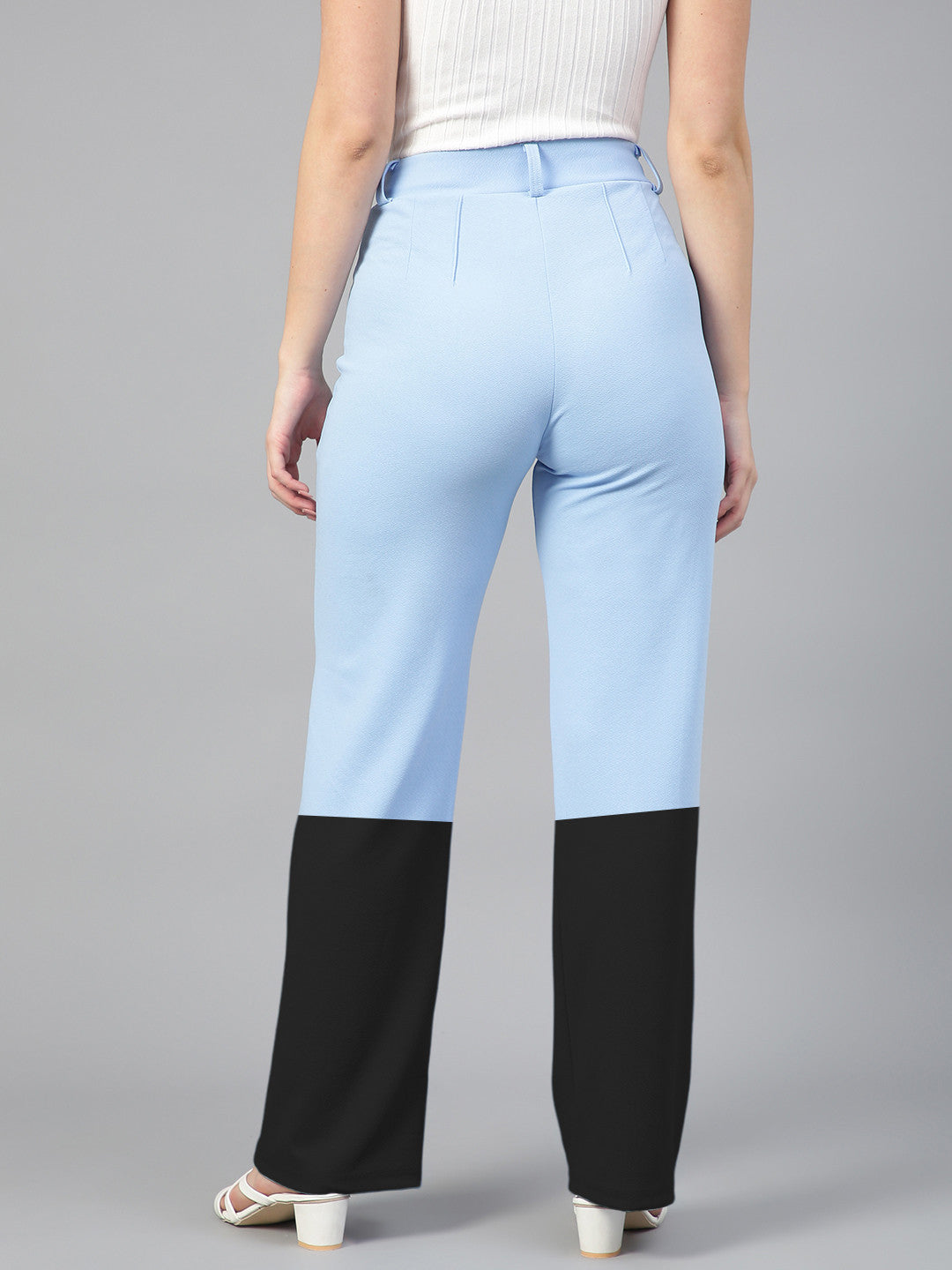 KOTTY Straight Fit Women Multicolor Trousers 