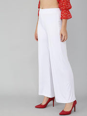 KOTTY Womens Solid Attractive High Rise Pant