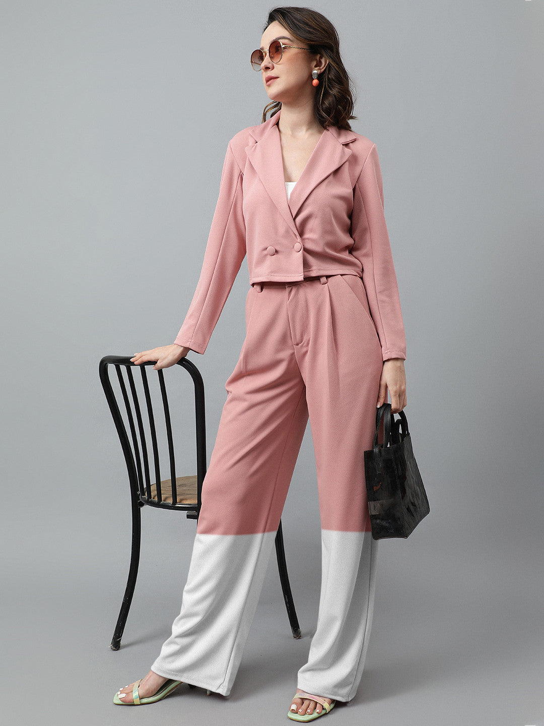 KOTTY Straight Fit Women Multicolor Trousers 