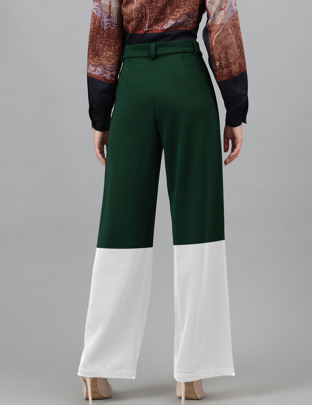 KOTTY Straight Fit Women Multicolor Trousers 