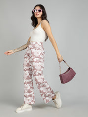 KOTTY Regular Fit Women Multicolor Trousers 