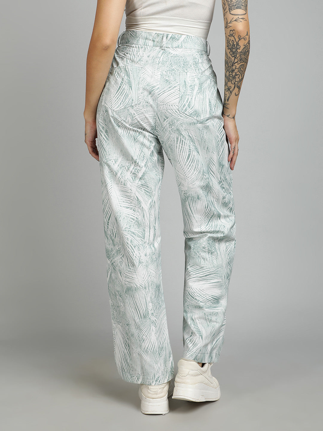 KOTTY Regular Fit Women Multicolor Trousers 