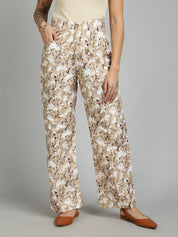 KOTTY Regular Fit Women Multicolor Trousers 