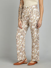 KOTTY Regular Fit Women Multicolor Trousers 