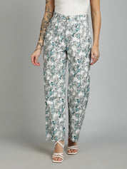 KOTTY Regular Fit Women Multicolor Trousers 