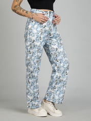 KOTTY Regular Fit Women Multicolor Trousers 
