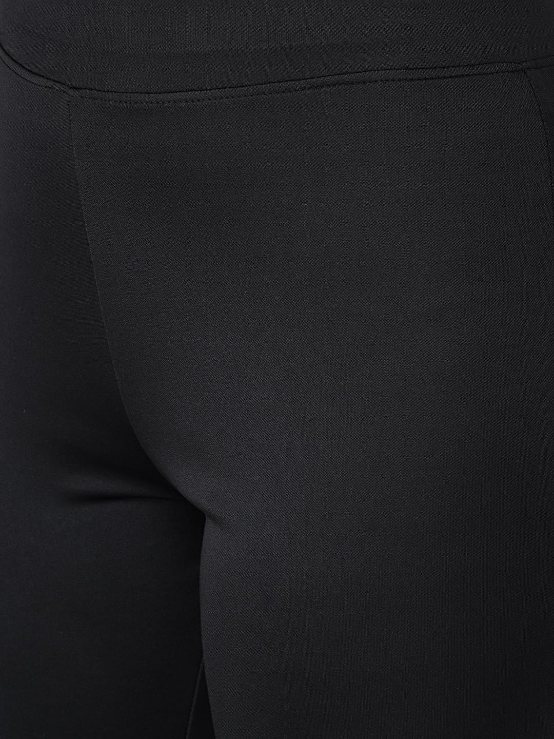 KOTTY Womens Solid Attractive High Rise Pant
