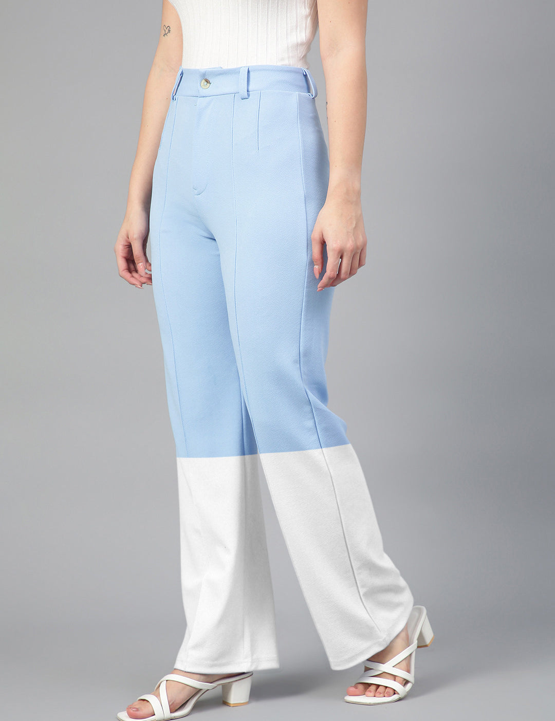 KOTTY Regular Fit Women Multicolor Trousers 