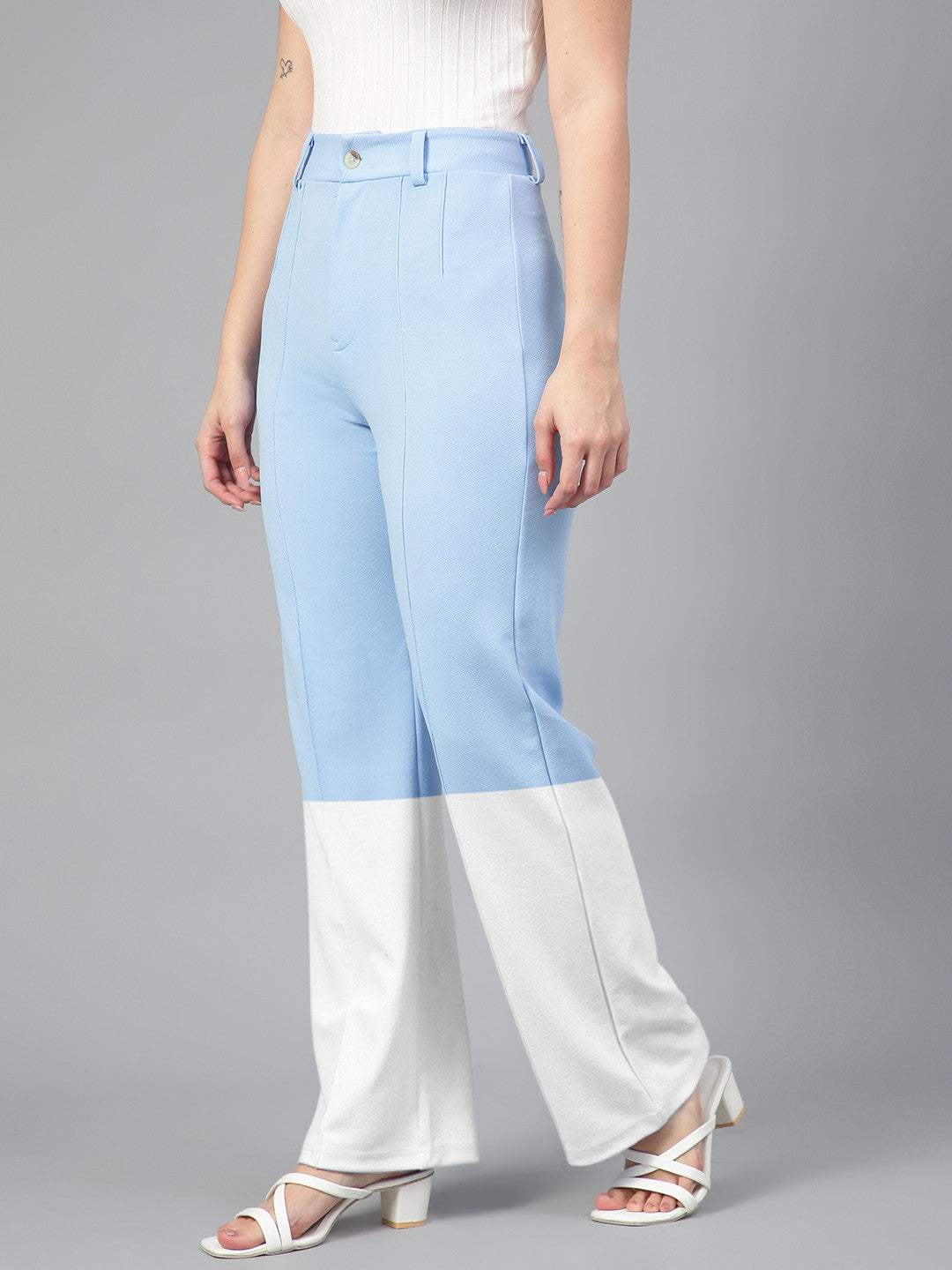 KOTTY Regular Fit Women Multicolor Trousers 