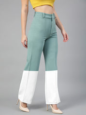 KOTTY Regular Fit Women Multicolor Trousers 