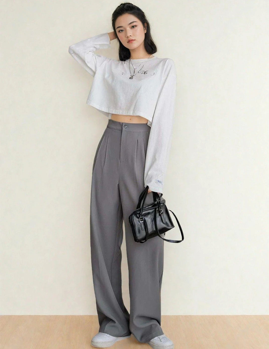 KOTTY Regular Fit Women Green, White Trousers 