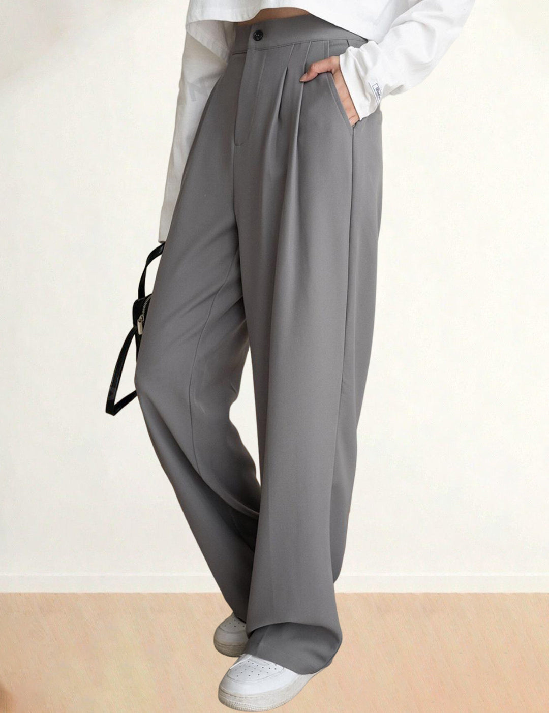 KOTTY Regular Fit Women Green, White Trousers 