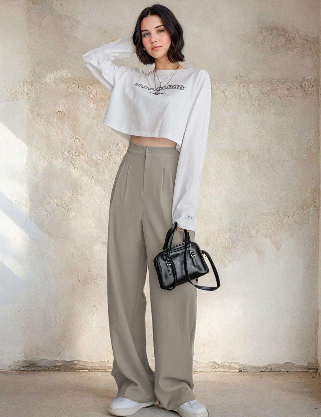 KOTTY Regular Fit Women Multicolor Trousers 