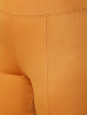 KOTTY Flared Women Yellow Trousers 