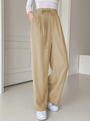 KOTTY Straight Fit Women Beige Trousers 
