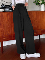 KOTTY Straight Fit Women Black Trousers 