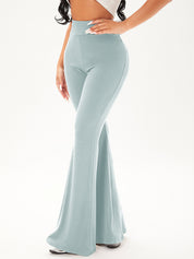 KOTTY Regular Fit Women Light Blue Trousers 