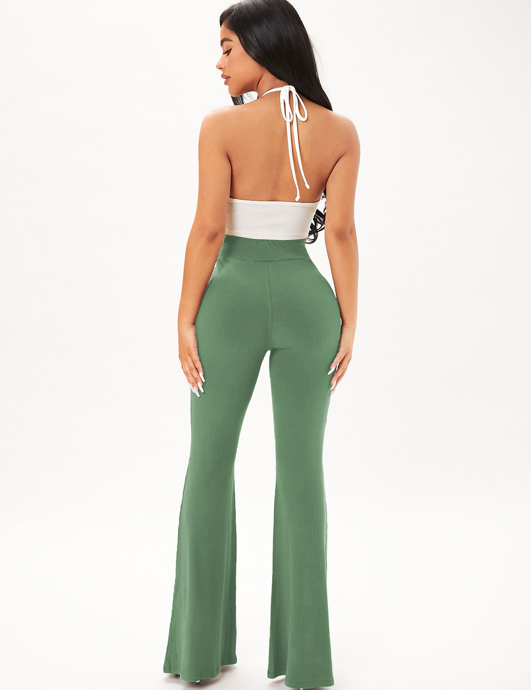 KOTTY Regular Fit Women Green Trousers 