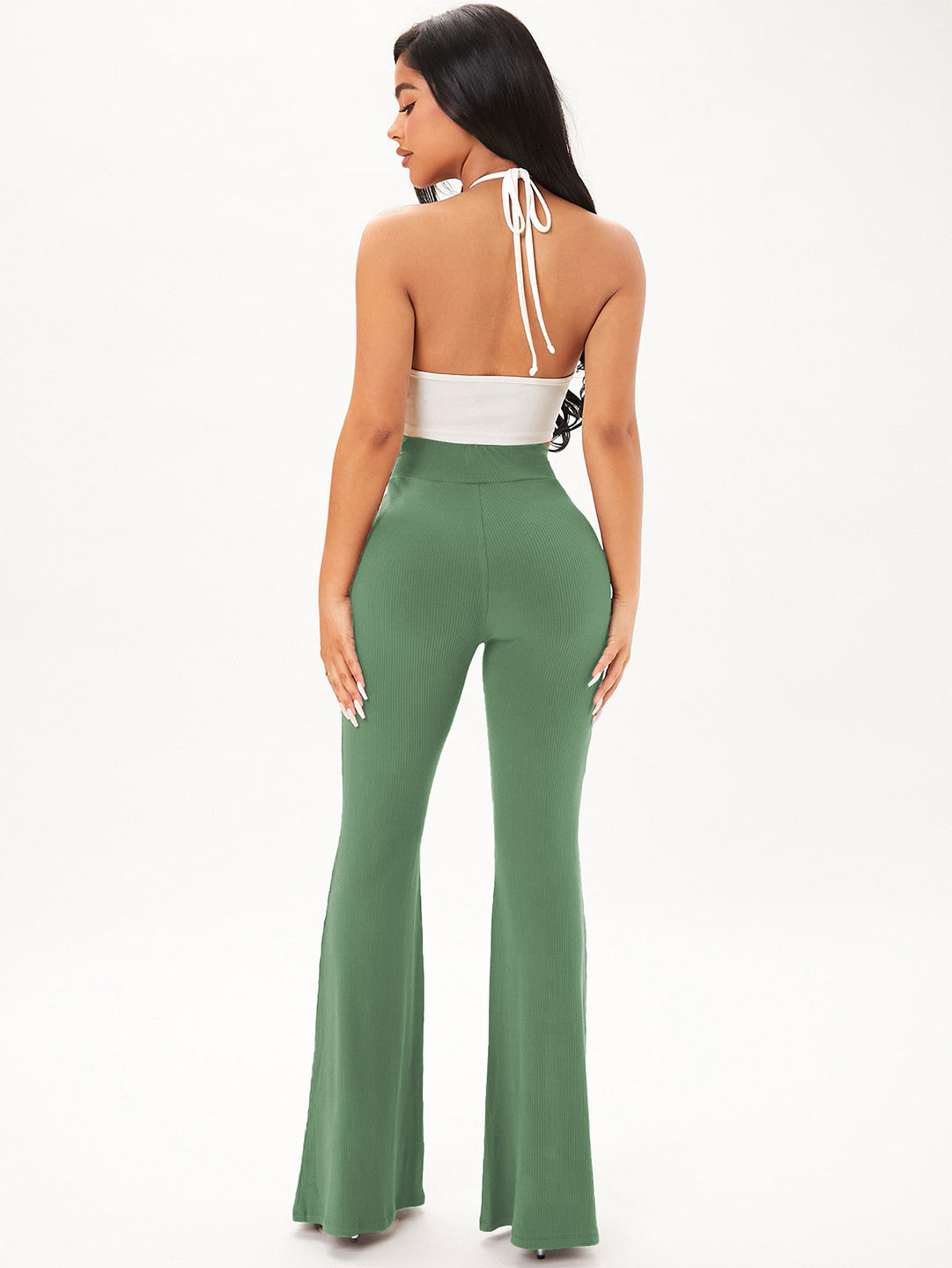 KOTTY Regular Fit Women Green Trousers 