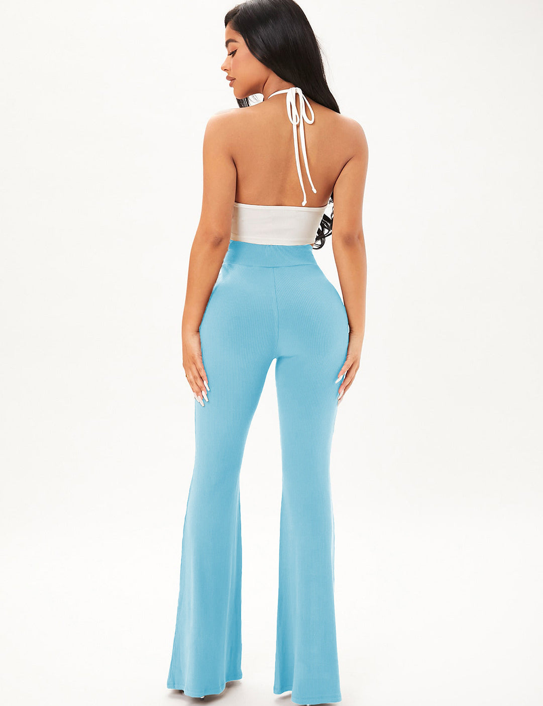 KOTTY Regular Fit Women Blue Trousers 