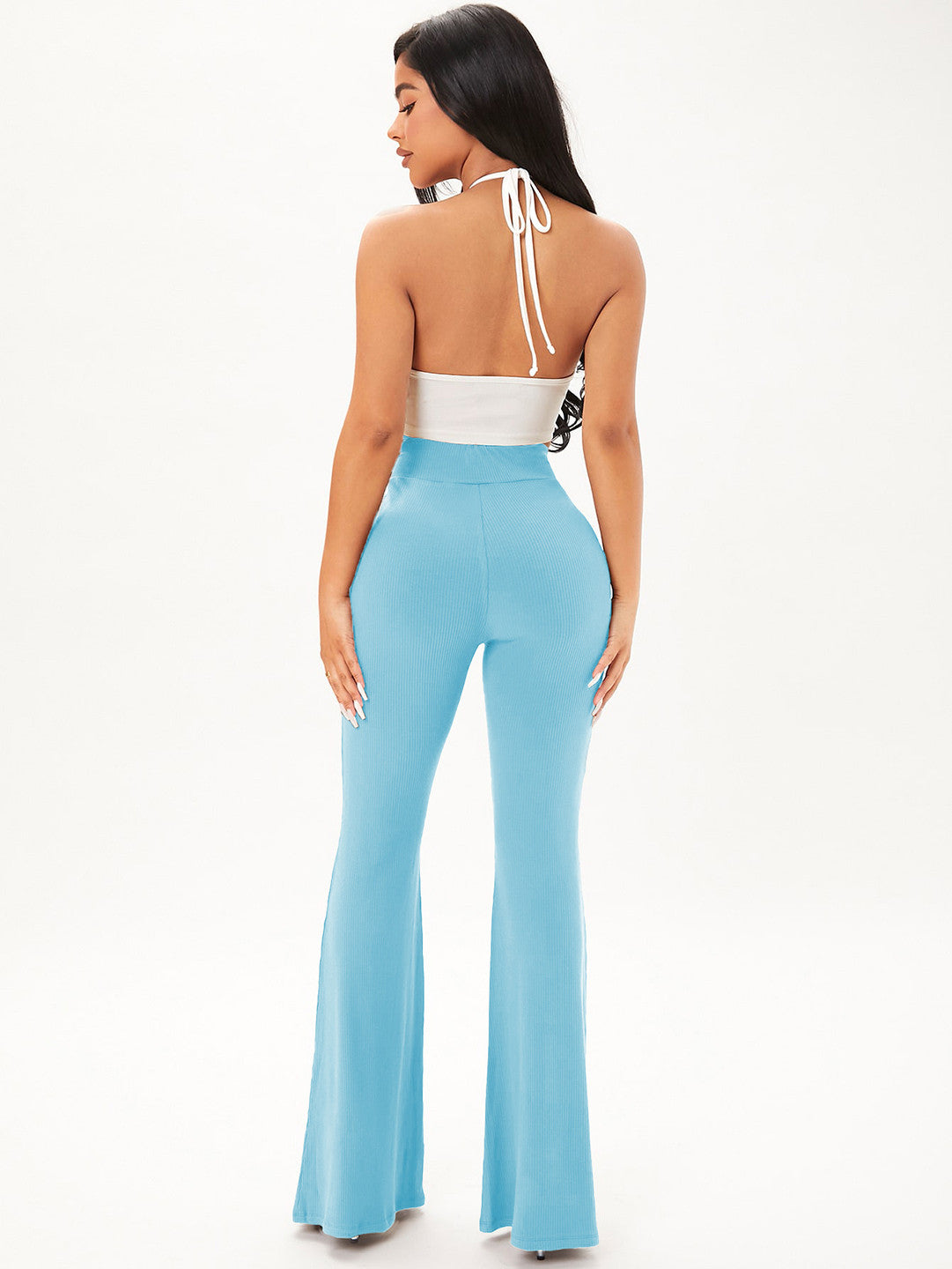 KOTTY Regular Fit Women Blue Trousers 
