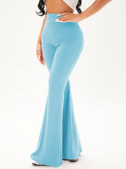 KOTTY Regular Fit Women Blue Trousers 