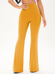 KOTTY Regular Fit Women Yellow Trousers 