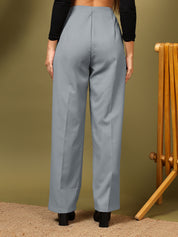 KOTTY Regular Fit Women Grey Trousers 