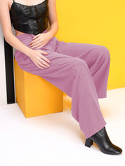 KOTTY Regular Fit Women Pink Trousers 