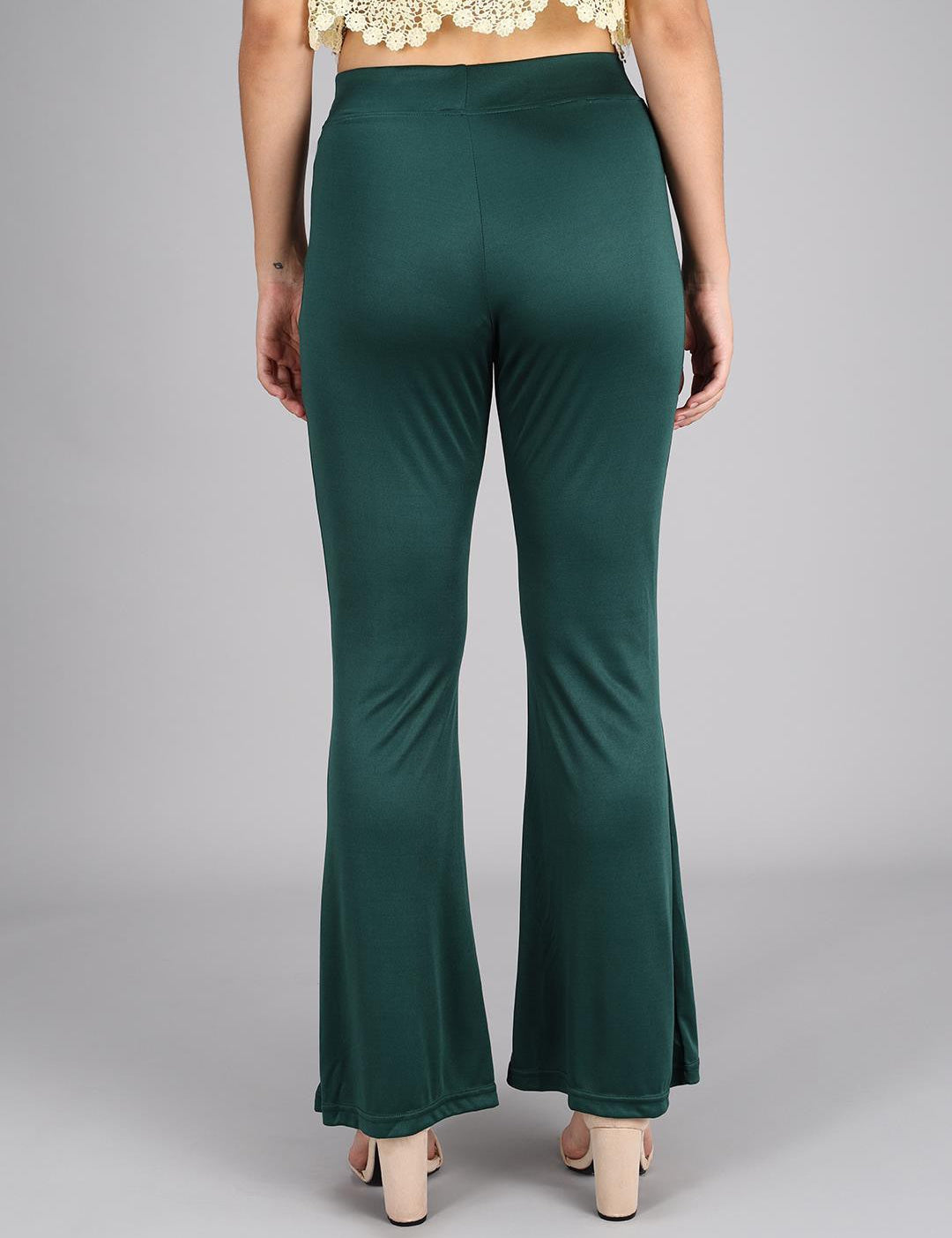 KOTTY Womens Solid Attractive High Rise Pant