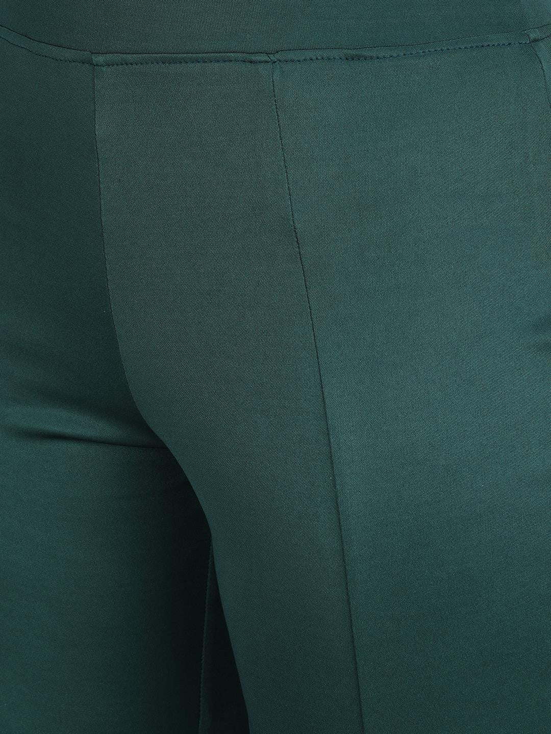 KOTTY Womens Solid Attractive High Rise Pant