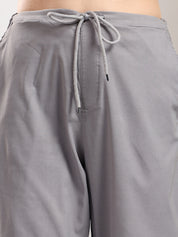 KOTTY Relaxed Women Grey Trousers 