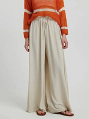 KOTTY Loose Fit Women Beige Trousers 