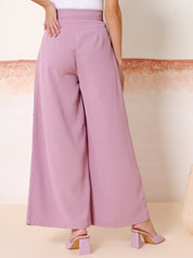 KOTTY Loose Fit Women Pink Trousers 