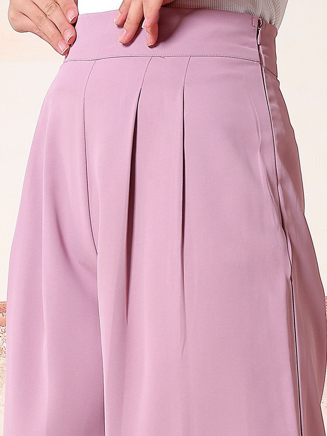 KOTTY Loose Fit Women Pink Trousers 