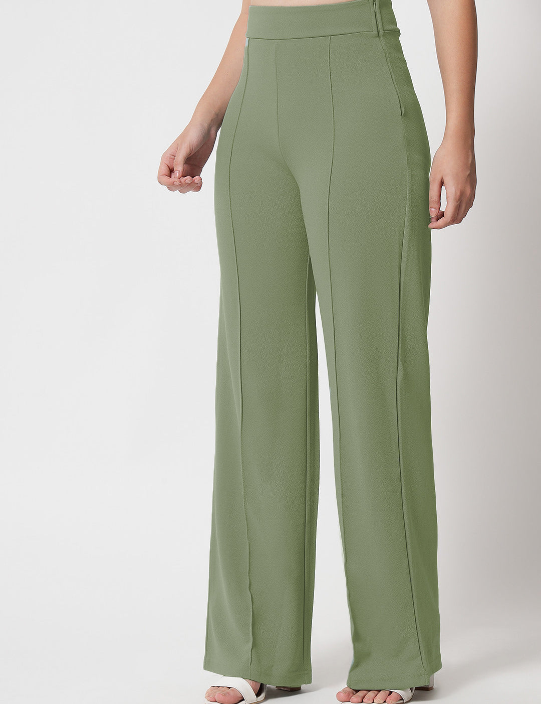 KOTTY Regular Fit Women Green Trousers 