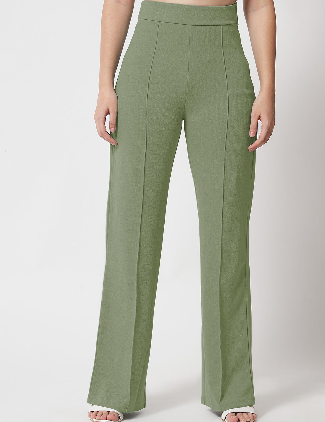 KOTTY Regular Fit Women Green Trousers 